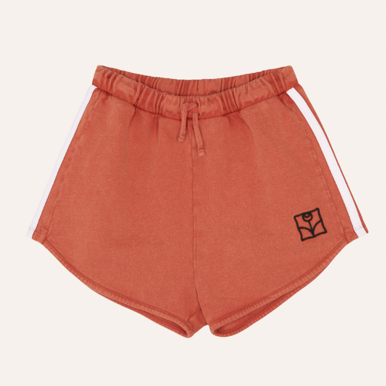 The Campamento Red sporty kids shorts