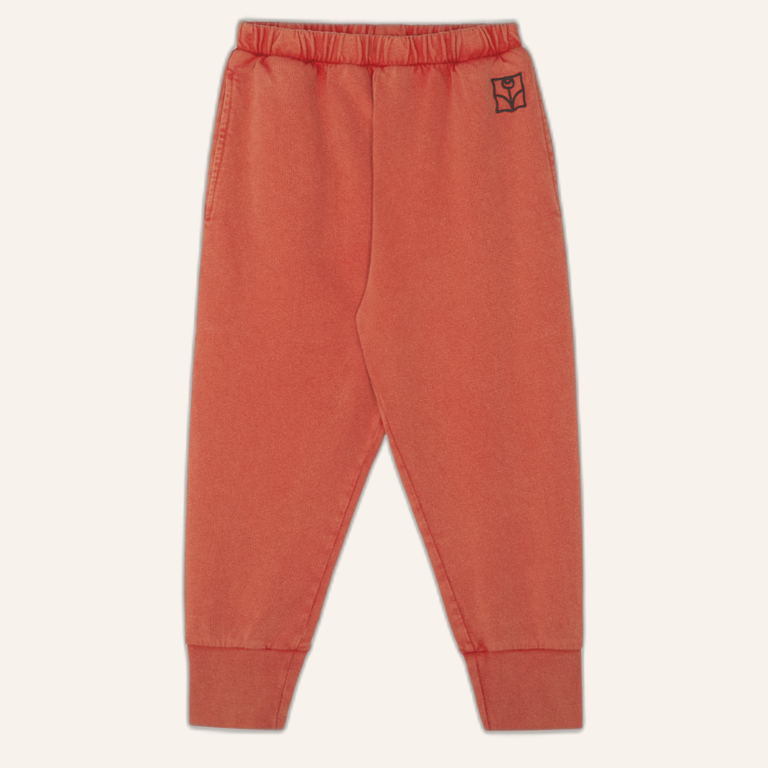 The Campamento Red washed kids jogging trousers