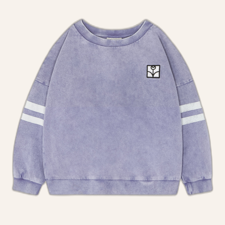 The Campamento Blue washed oversized kids sweatshirt