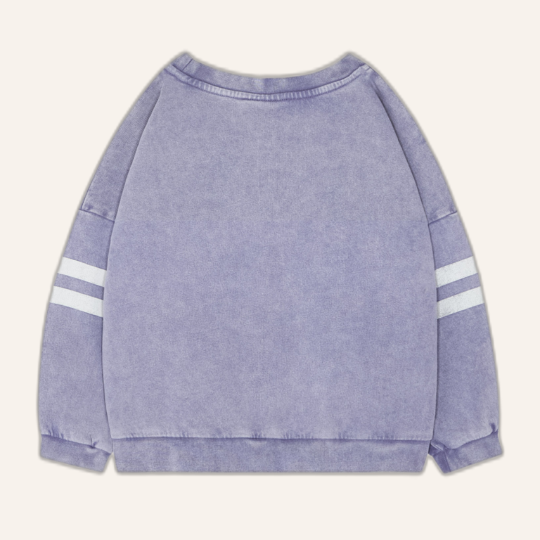 The Campamento Blue washed oversized kids sweatshirt