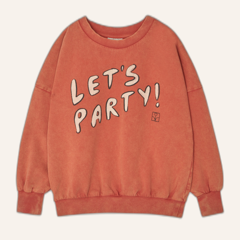 The Campamento Let's party oversized kids sweatshirt