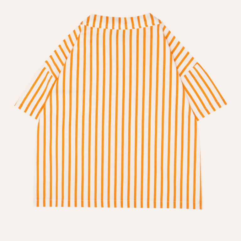The Campamento Orange stripes kids shirt