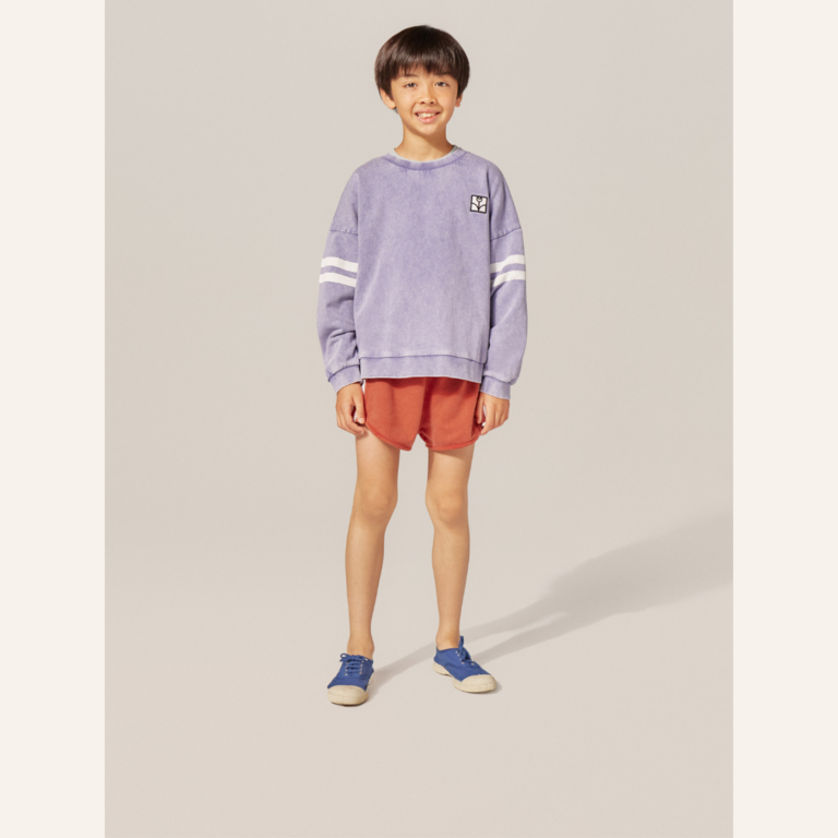 The Campamento Red sporty kids shorts