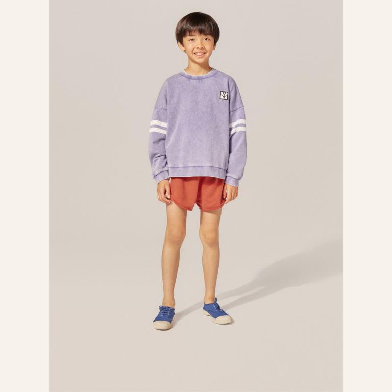 The Campamento Blue washed oversized kids sweatshirt