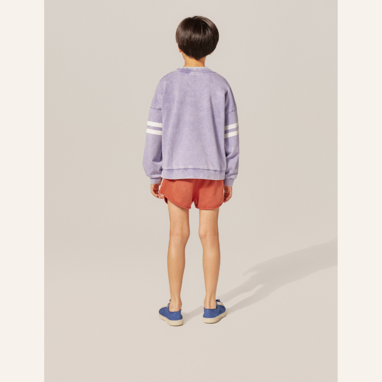 The Campamento Blue washed oversized kids sweatshirt