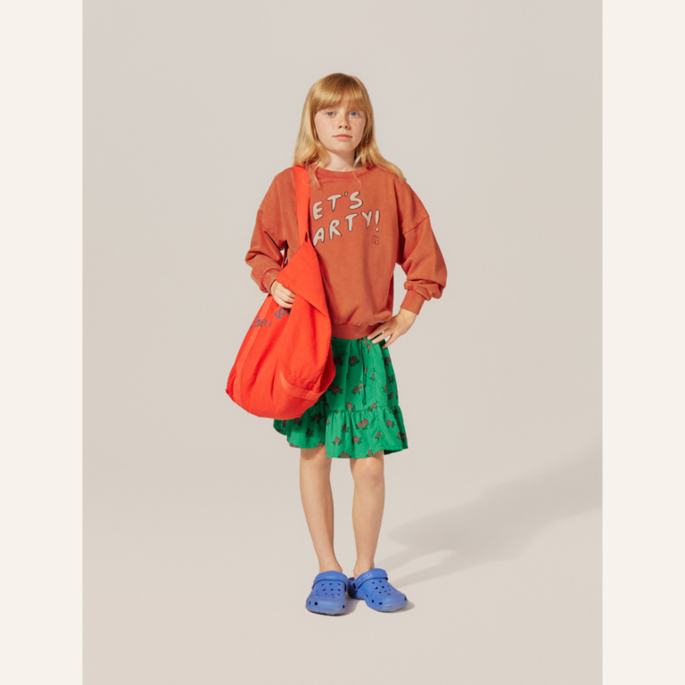 The Campamento Let's party oversized kids sweatshirt