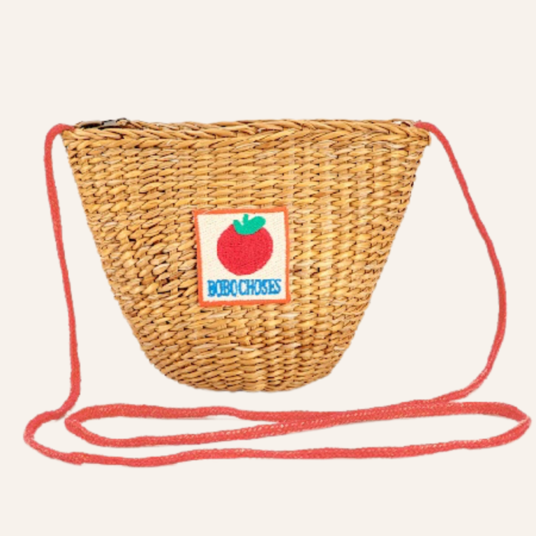 Bobo Choses Bobo choses BC Tomato patch raffia hand bag