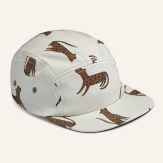 Liewood Liewood Rory printed cap - Leopard/Sandy