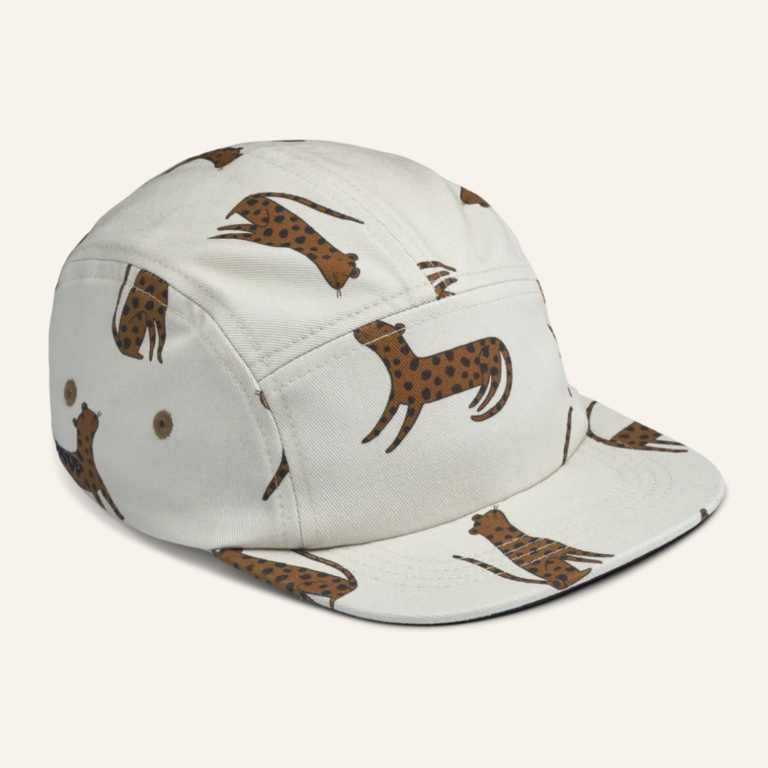 Liewood Liewood Rory printed cap - Leopard/Sandy