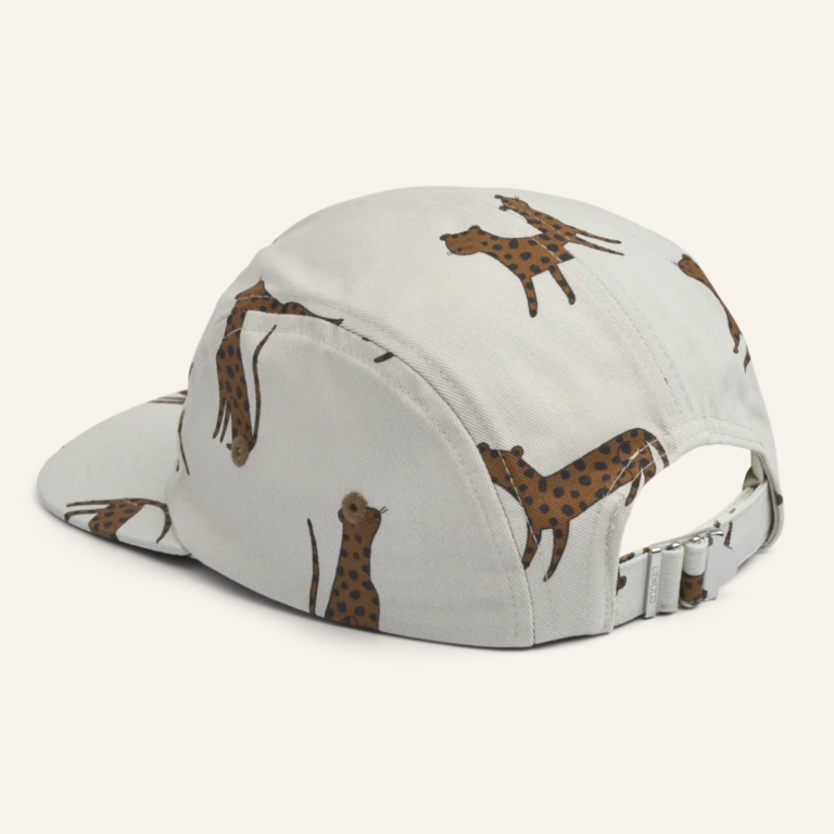 Liewood Liewood Rory printed cap - Leopard/Sandy