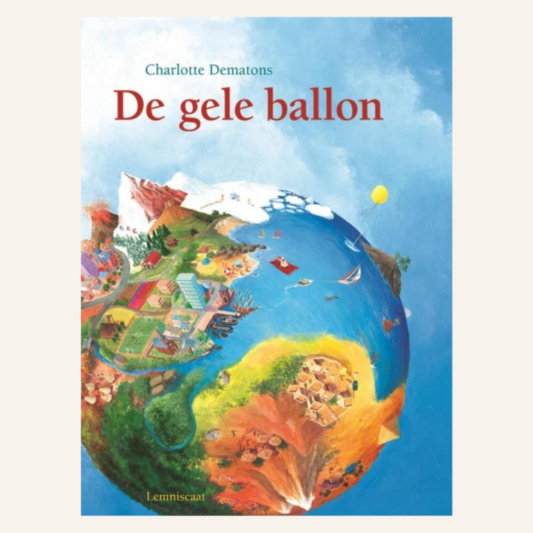 De gele ballon - Luxe karton versie