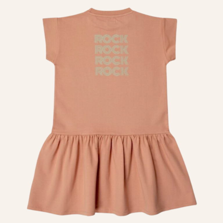 Petit Blush Petit Blush Sweat dress "ROCK"