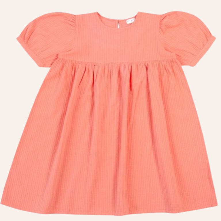 Petit Blush Petit Blush Puff sleeve dress - Shell pink