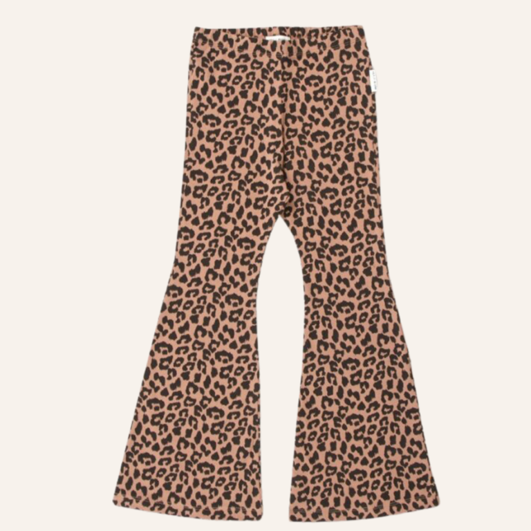 Petit Blush Petit Blush Bowie flared pants - Wild leopard