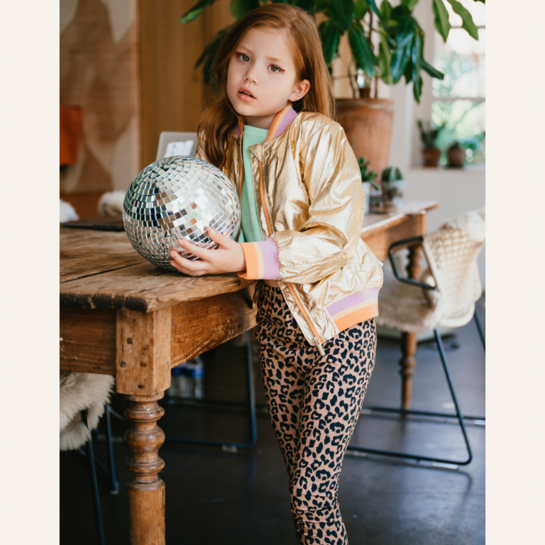 Petit Blush Petit Blush Lola legging - Wild leopard