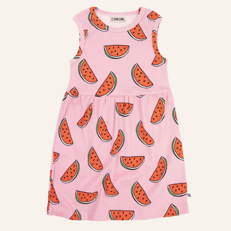 CarlijnQ Tanktop dress - Watermelon