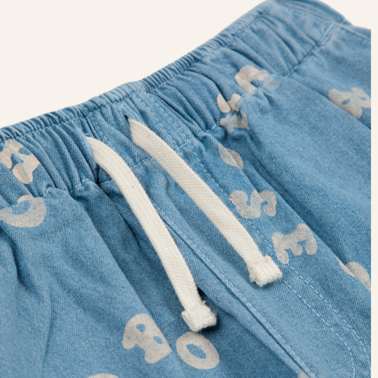 Bobo Choses Circle all over denim pants