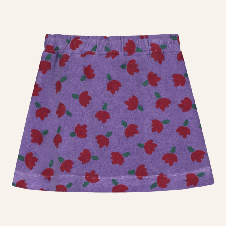 Bonmot Mini skirt flowers  - Mallow