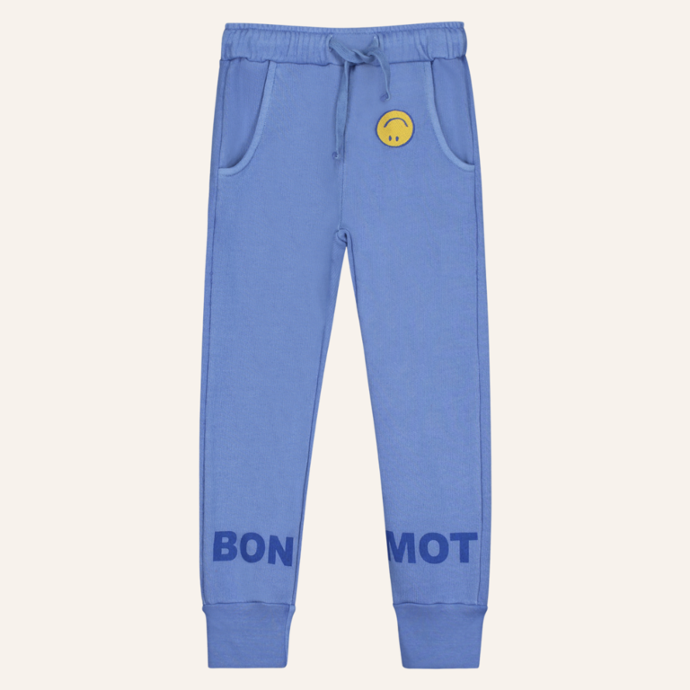 Bonmot Fleece trouser Bonmot - Mid blue