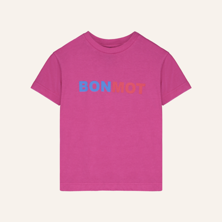 Bonmot T-shirt Bonmot two colors - Raspberry