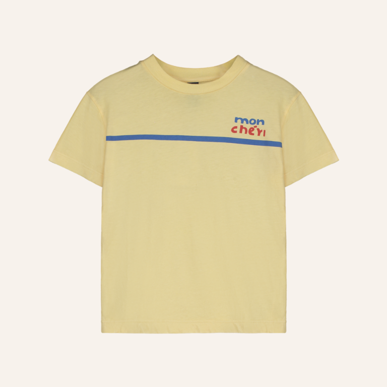 Bonmot T-shirt mon cheri line - Mellow banana