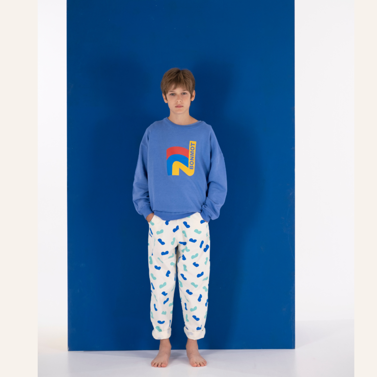 Bonmot Sweatshirt good feeling Bonmot - Mid blue