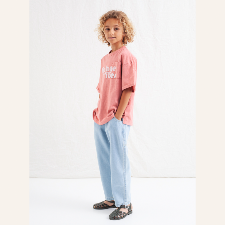 Tocoto Vintage Kids denim pants - Blue