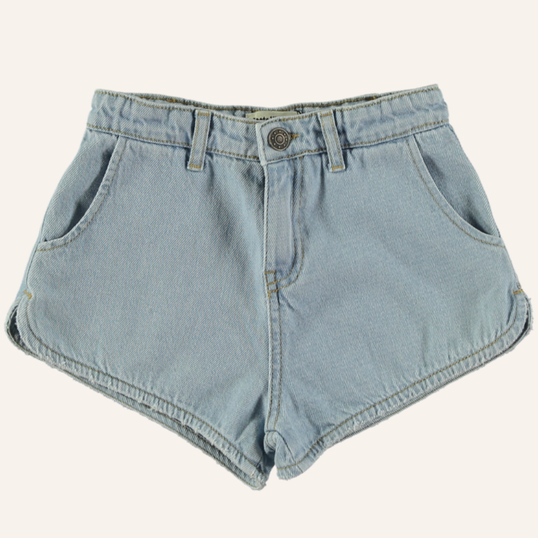 Tocoto Vintage Girl jeans shorts - Blue