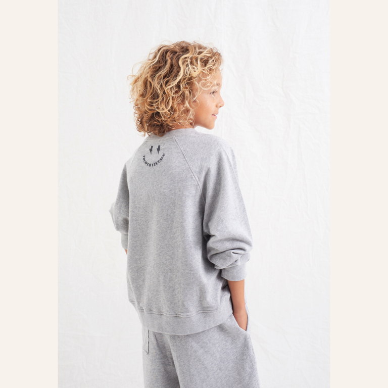 Tocoto Vintage Rock and live grey vigore sweatshirt - Vigore