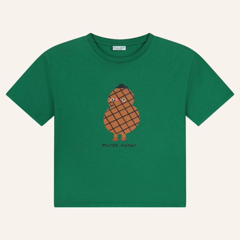 Daily Brat Daily Brat - Peanut man t-shirt summer green