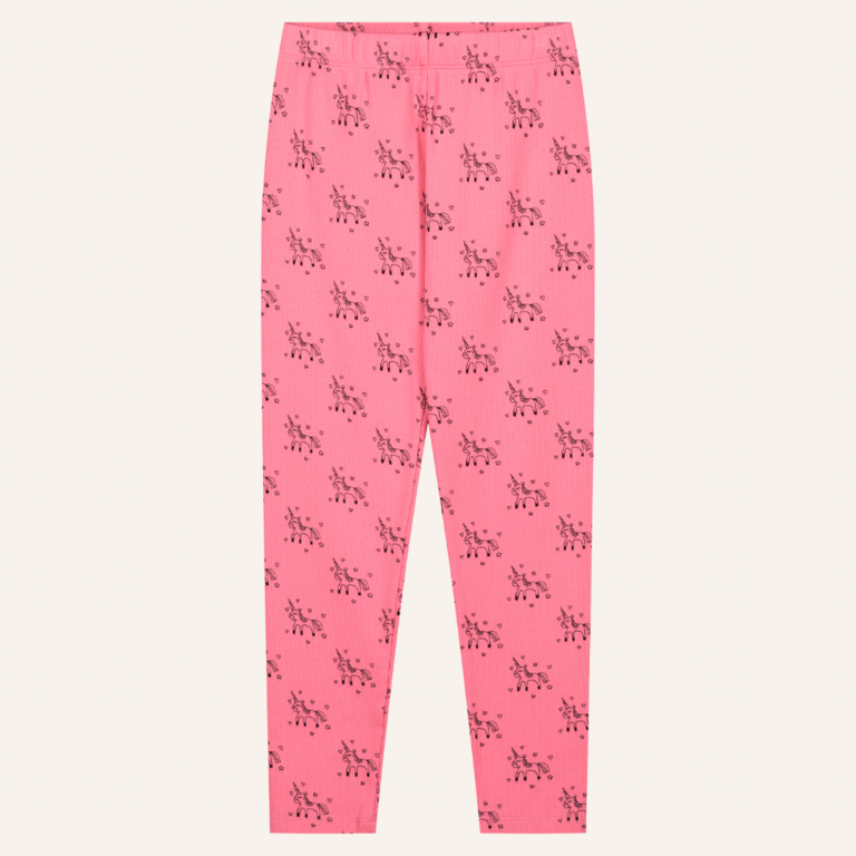 Daily Brat Daily Brat - Sassy unicorn pants ice pink