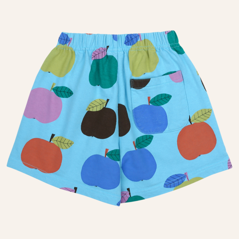 Jelly Mallow Colourful Apple Short Pants - Blue