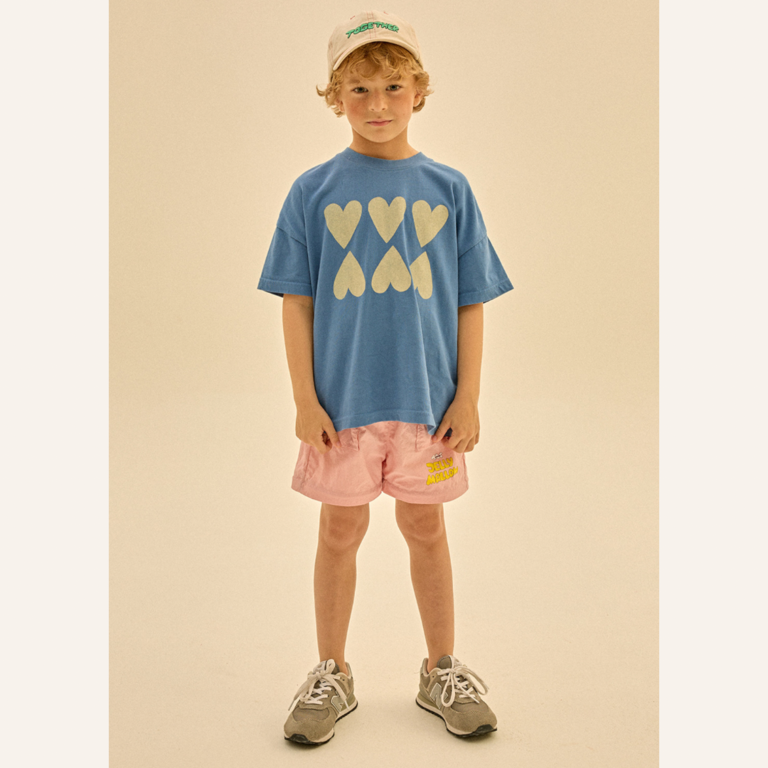 Jelly Mallow Heart of Frame T-shirt - Blue