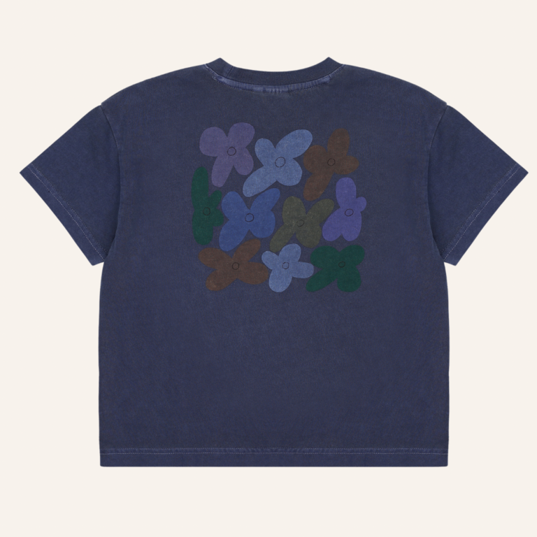 Jelly Mallow Dream Pigment T-shirt - Navy