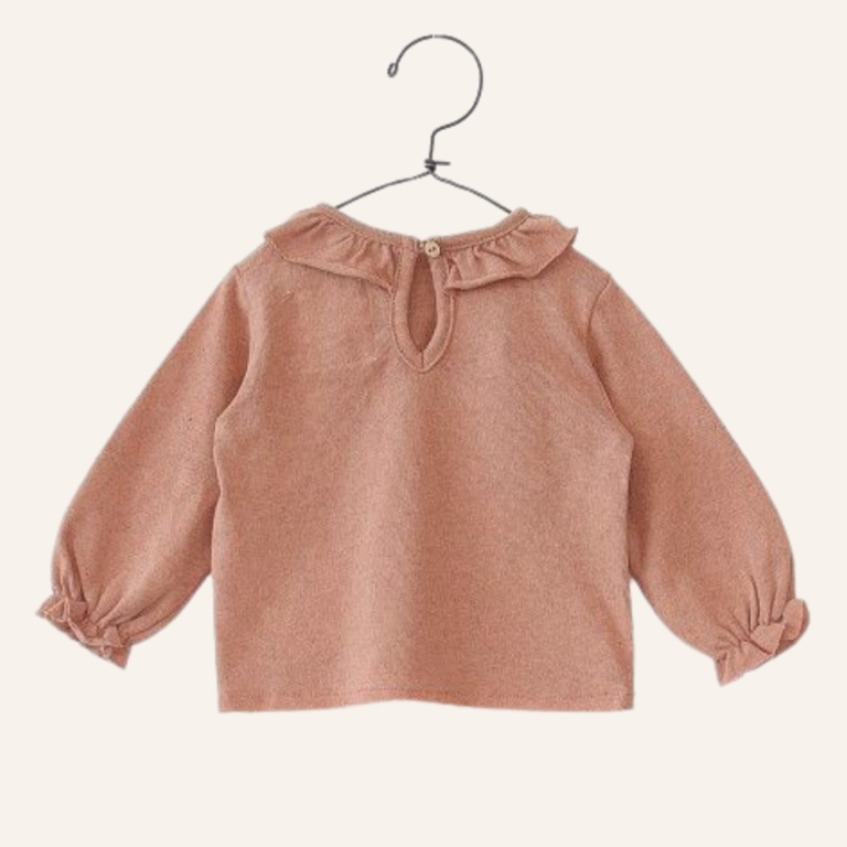 Play Up Jersey LS t-shirt - Coral