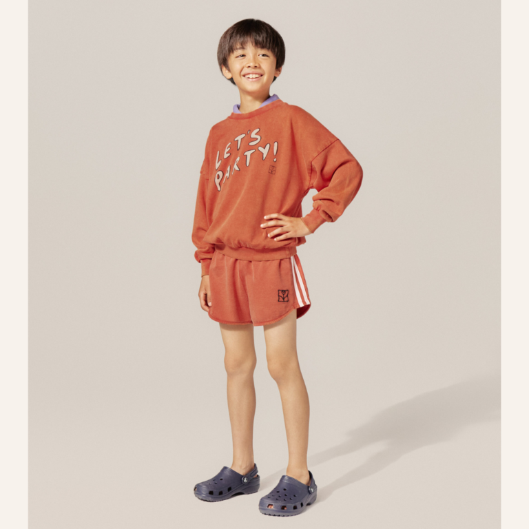 The Campamento Let's party oversized kids sweatshirt