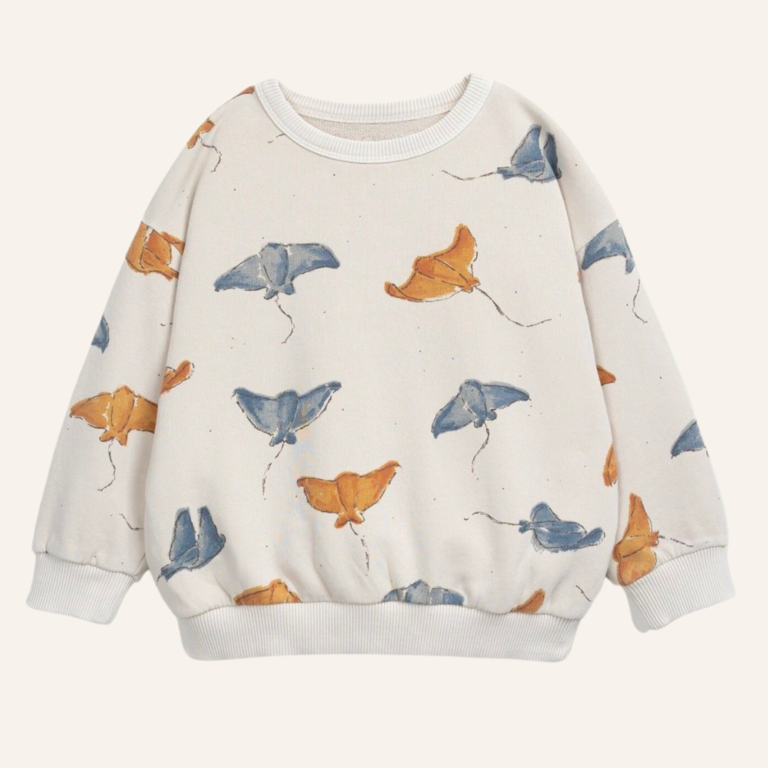 Play Up Printed fleece sweater - Fiber Raias