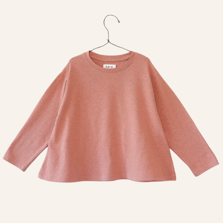 Play Up Jersey ls t-shirt - Coral