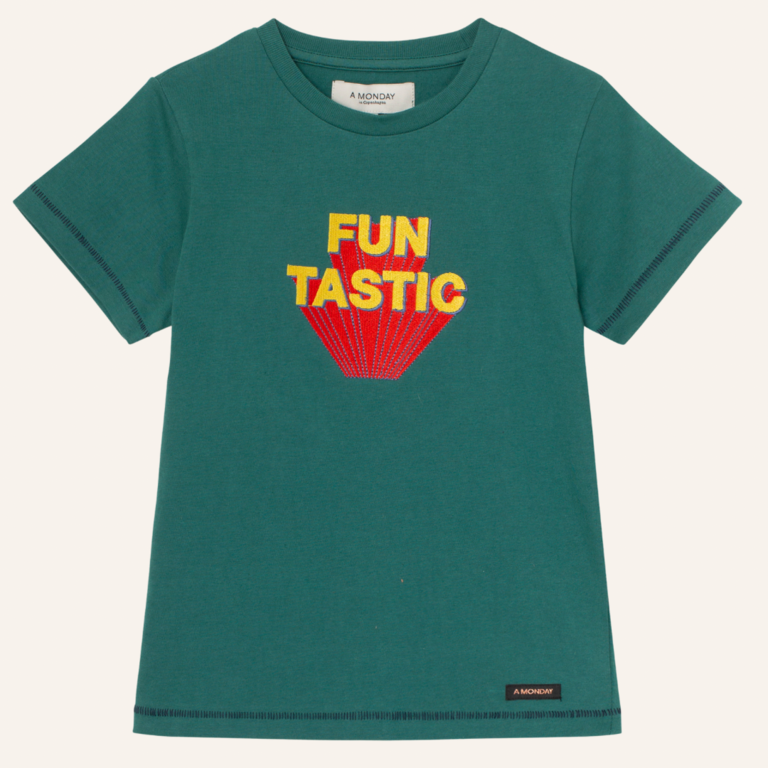 A MONDAY  in Copenhagen Funtastic t-shirt - Antique green