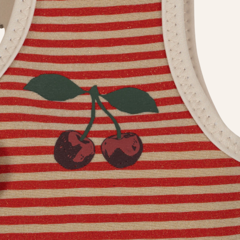 Konges Sløjd Neoprene glitter float vest - Glitter stripe