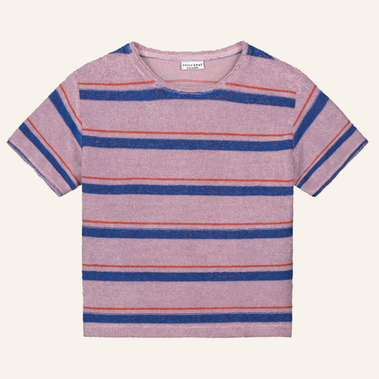 Daily Brat Daily Brat - Striped towel t-shirt breezy lilac