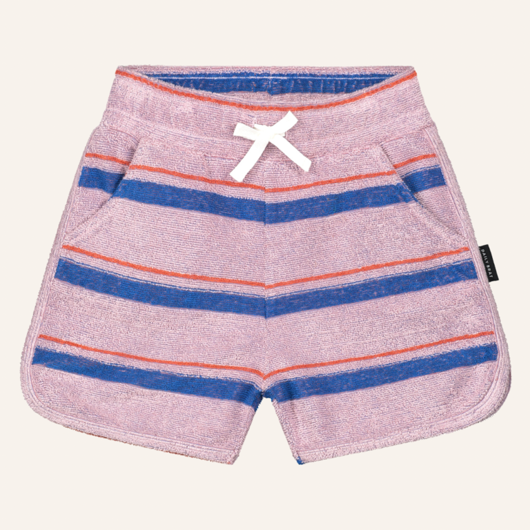 Daily Brat Daily Brat - Striped towel shorts breezy lilac