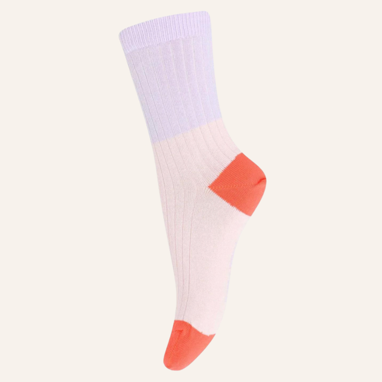 MP Denmark MP Denmark Block colour sock - Crystal pink