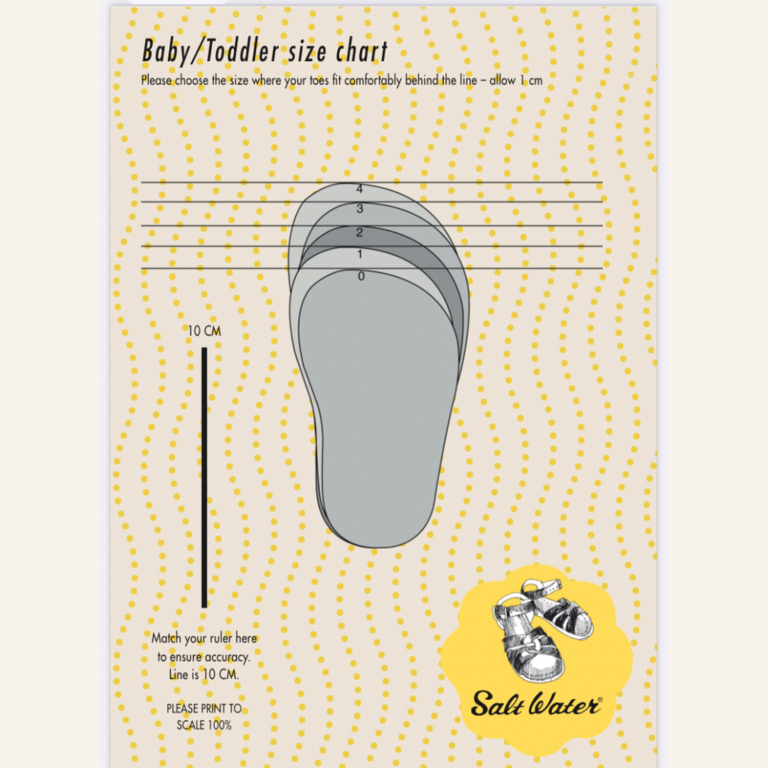 Salt-water Sandals Surfer child- Mustard