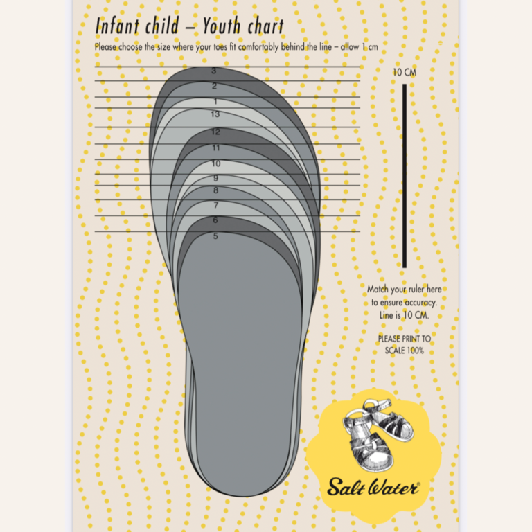 Salt-water Sandals Surfer child- Tan