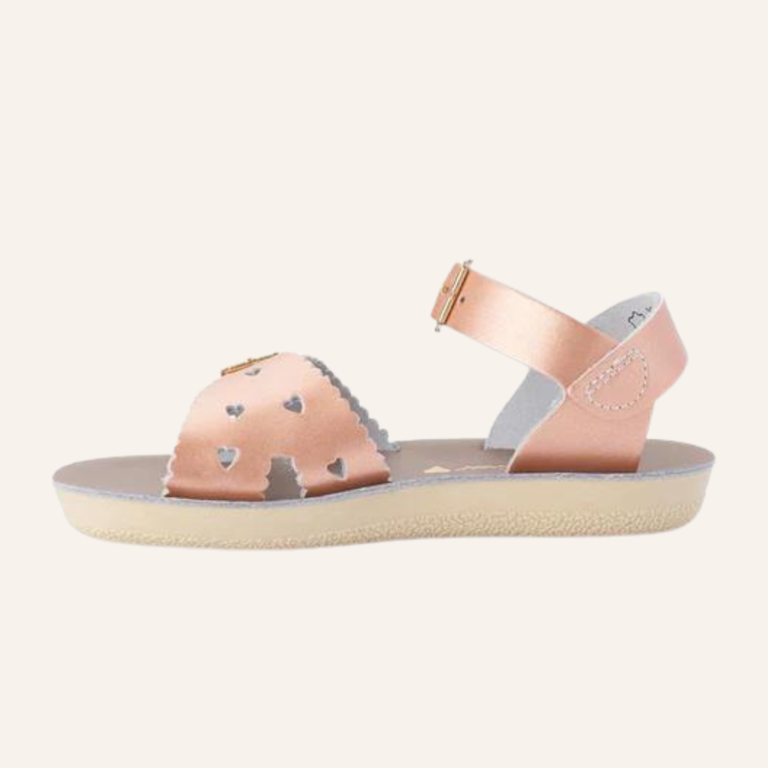 Salt-water Sandals Sweetheart child - Rose gold