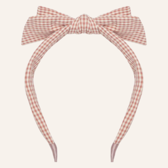 Mimi & Lula Edie Bow Alice Band - Brown Mimi & Lula Edie Bow Alice Band - Brown