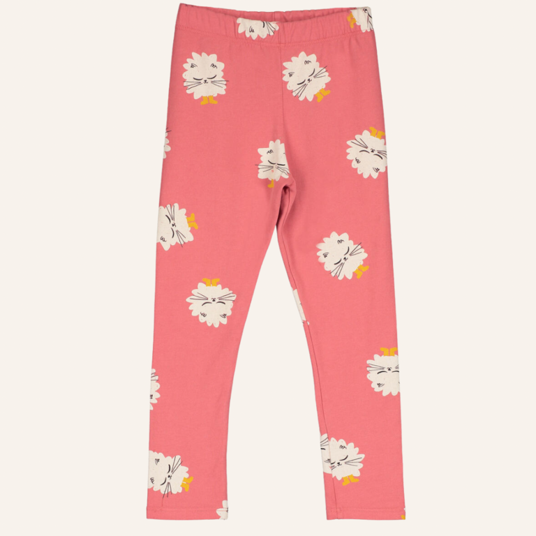 Lötiekids Lötiekids legging kitten in boots - Coral