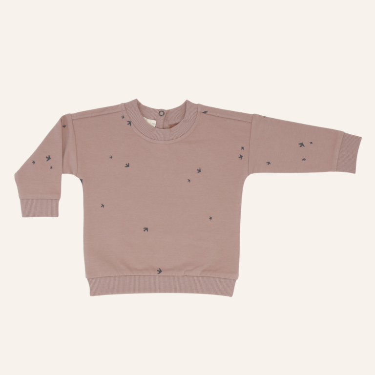 Phil&Phae Phil&Phae Baby sweater starlings - Dust