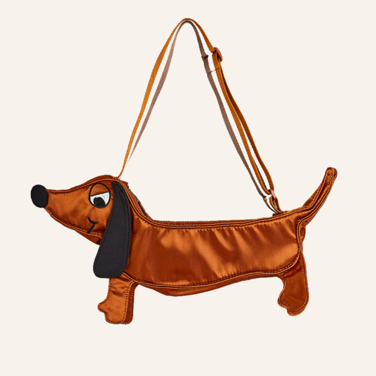 Mini Rodini Dog crossbody bag - Brown